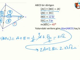 DÖRTGENLER SORU ÇÖZÜMLERİ – 2