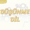 DÜŞÜNME VE DİL