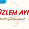 DÜZLEM AYNA / SORU ÇÖZÜMLERİ – 2