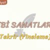 EDEBİ SANATLAR – 13 / TEKRİR