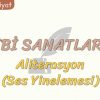 EDEBİ SANATLAR – 14 / ALİTERASYON