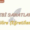 EDEBİ SANATLAR  – 2 / İSTİARE