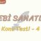 EDEBİ SANATLAR / KONU TESTİ – 4