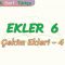 EKLER – 6 / ÇEKİM EKLERİ – 4