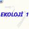 EKOLOJİ – 1