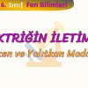 ELEKTRİĞİN İLETİMİ – 1 / İLETKEN VE YALITKAN MADDELER