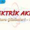 ELEKTRİK AKIMI / SORU ÇÖZÜMLERİ – 5