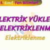ELEKTRİK YÜKLERİ VE ELEKTRİKLENME – 2 / ELEKTRİKLENME