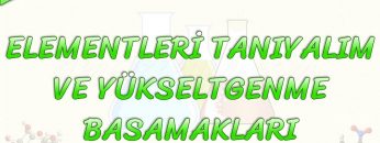 ELEMENTLERİ TANIYALIM VE YÜKSELTGENME BASAMAKLARI