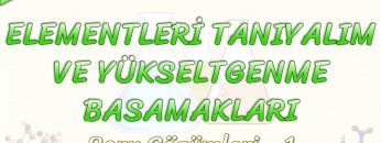 ELEMENTLERİ TANIYALIM VE YÜKSELTGENME BASAMAKLARI / SORU ÇÖZÜMLERİ – 1
