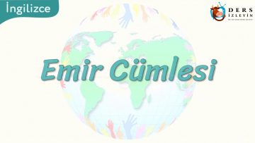 EMİR CÜMLESİ 28. Ders