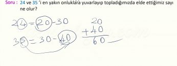 EN YAKIN ONLUĞA YUVARLAMA