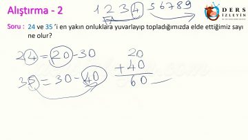 EN YAKIN ONLUĞA YUVARLAMA