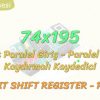 ENTEGRE DEVRE KAYDEDİCİLER / 74X195 ENTEGRESİ