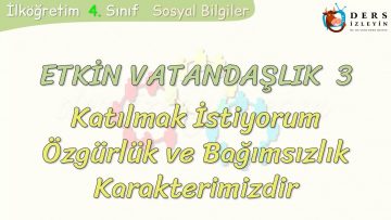 ETKİN VATANDAŞLIK – 3