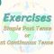 Exercises / Simple Past Tense or Past Continuous Tense – 2 60. Ders
