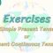 Exercises / Simple Present Tense Or Present Continuous Tense – 3  47. Ders