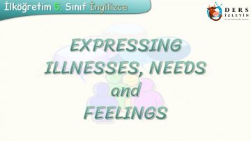 EXPRESSING ILLNESSES, NEEDS AND FEELINGS