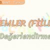 EYLEMLER / DEĞERLENDİRME