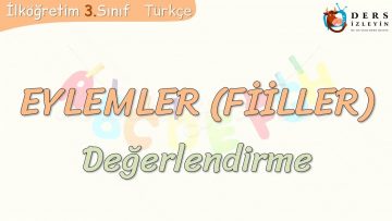 EYLEMLER / DEĞERLENDİRME