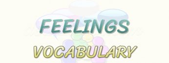 FEELINGS / VOCABULARY