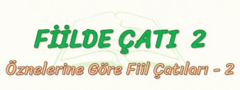 FİİLDE ÇATI – 2 / ÖZNELERİNE GÖRE FİİL ÇATILARI – 2