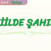 FİİLDE ŞAHIS