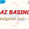 GAZ BASINCI / GELİŞTİRİCİ TEST – 1
