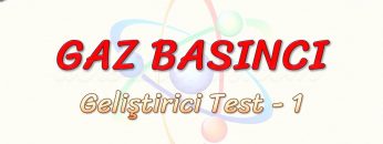 GAZ BASINCI / GELİŞTİRİCİ TEST – 1