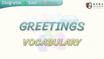GREETINGS / VOCABULARY
