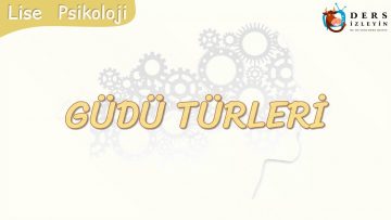 GÜDÜ TÜRLERİ
