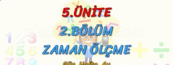 GÜN – HAFTA – AY