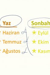 GÜN-HAFTA-AY-YIL VE MEVSİMLER