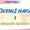 GÜVENLİ HAYAT – 1 / GÜVENLİK KURALLARI
