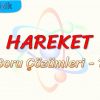 HAREKET / SORU ÇÖZÜMLERİ – 1