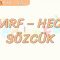 HARF – HECE – SÖZCÜK