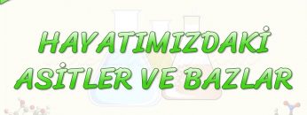 HAYATIMIZDAKİ ASİTLER VE BAZLAR