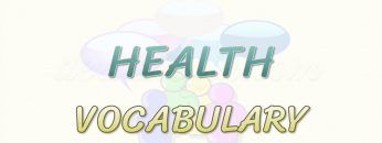 HEALTH / VOCABULARY