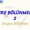 HÜCRE BÖLÜNMELERİ – 2 / MAYOZ BÖLÜNME
