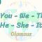 I, You, We, They, He, She, It / Olumsuz 15. Ders