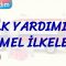 İLK YARDIMIN TEMEL İLKELERİ