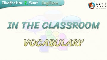 IN THE CLASSROOM / VOCABULARY