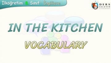 IN THE KITCHEN / VOCABULARY