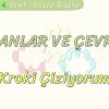 İNSANLAR VE ÇEVRE – 3 / KROKİ ÇİZİYORUM