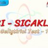 ISI – SICAKLIK / GELİŞTİRİCİ TEST – 1