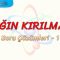 IŞIĞIN KIRILMASI / SORU ÇÖZÜMLERİ – 1