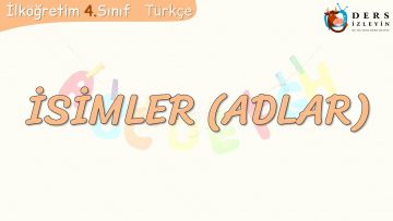 İSİMLER
