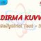 KALDIRMA KUVVETİ / GELİŞTİRİCİ TEST – 3
