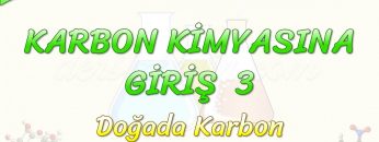 KARBON KİMYASINA GİRİŞ – 3 / DOĞADA KARBON
