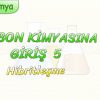 KARBON KİMYASINA GİRİŞ – 5 / HİBRİTLEŞME